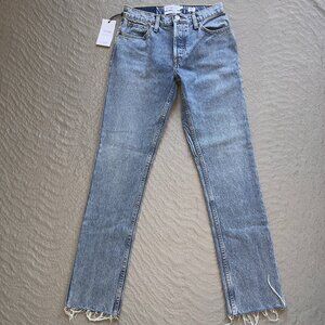 CINDY RE/DONE ORIGINALS THE CRAWFORD RECONSTRUCTED LEVI'S JEANS NEW WITH TAGS 26